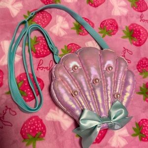 Tokyo Disney Resort 2025 Ariel The Little Mermaid Shell Shoulder Bag — Japan